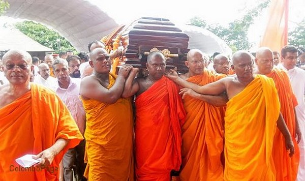 Chùm ảnh Quốc tang Đức Tăng thống hệ phái Maha Vihara Phật Giáo Sri Lanka