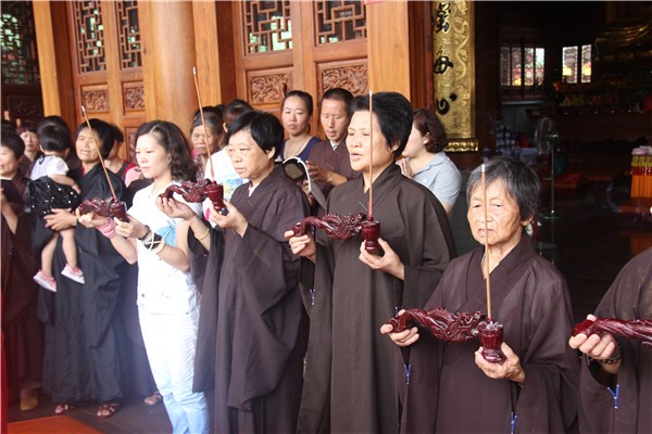 Trung Quốc: Phạm Thiên Tự tổ chức Pháp hội Lương Hoàng, Vu Lan Bồn