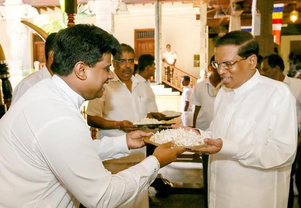 Sri Lanka: Tổng thống Maithripala Sirisena viếng thăm chùa Răng Phật