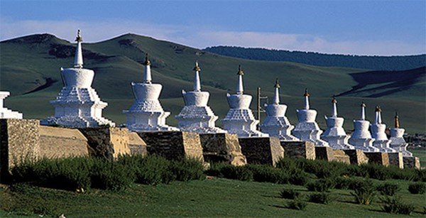 Mông Cổ: Ngôi Già lam Cổ tự Erdene Zuu tuyệt đẹp