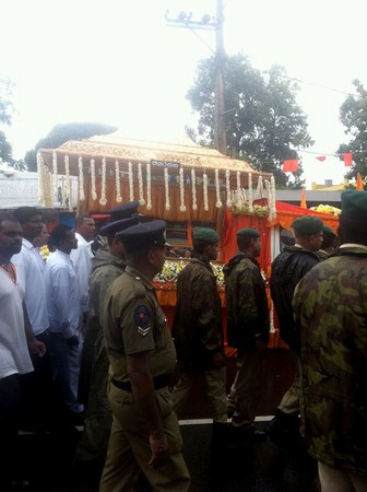 Chùm ảnh Quốc tang Đức Tăng thống hệ phái Maha Vihara Phật Giáo Sri Lanka