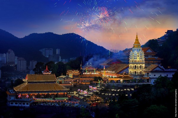 Ngôi Danh lam Phật địa Kek Lok Si tuyệt đẹp ở Malaysia
