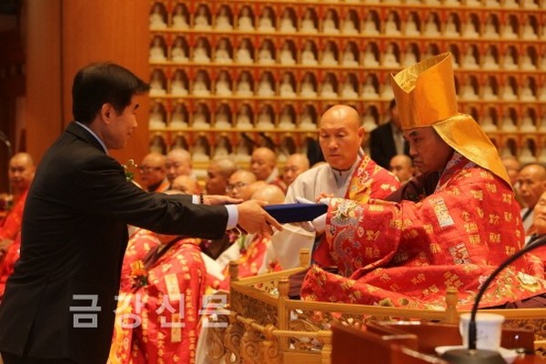Hàn Quốc: Chùm ảnh Khánh thành Đại Bảo tháp Ngọc Phật khát vọng Hòa bình thống nhất đất nước