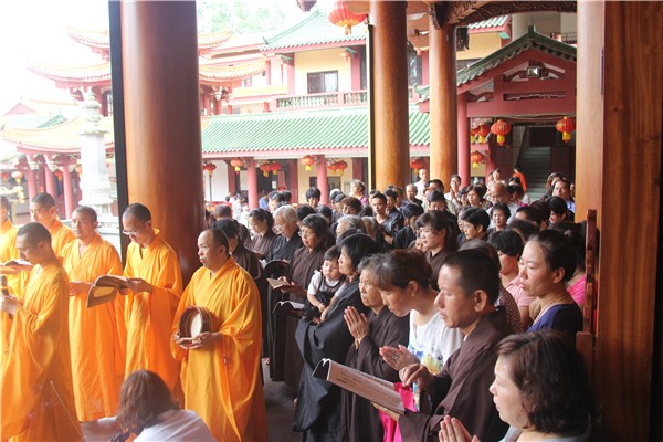 Trung Quốc: Phạm Thiên Tự tổ chức Pháp hội Lương Hoàng, Vu Lan Bồn