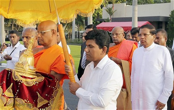 Tổng thống Sri Lanka chính thức chuyến công du Thái Lan kỷ niệm 60 năm quan hệ