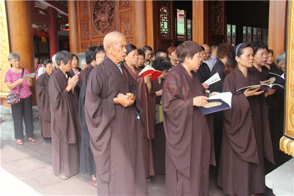Trung Quốc: Phạm Thiên Tự tổ chức Pháp hội Lương Hoàng, Vu Lan Bồn