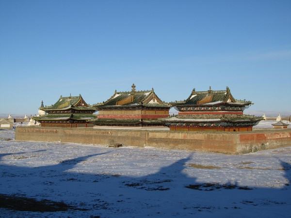 Mông Cổ: Ngôi Già lam Cổ tự Erdene Zuu tuyệt đẹp