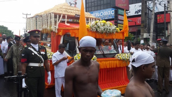 Chùm ảnh Quốc tang Đức Tăng thống hệ phái Maha Vihara Phật Giáo Sri Lanka