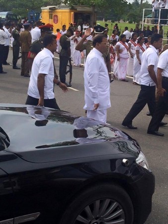 Chùm ảnh Quốc tang Đức Tăng thống hệ phái Maha Vihara Phật Giáo Sri Lanka