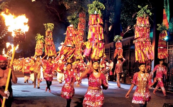 Danh lam Cổ Tự Dalada Maligawa Quốc bảo Sri Lanka