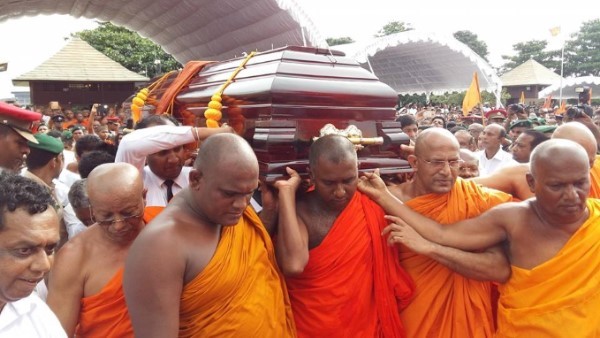 Chùm ảnh Quốc tang Đức Tăng thống hệ phái Maha Vihara Phật Giáo Sri Lanka