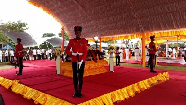 Chùm ảnh Quốc tang Đức Tăng thống hệ phái Maha Vihara Phật Giáo Sri Lanka