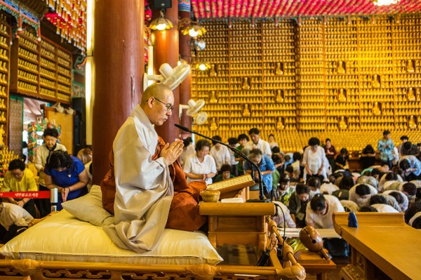 Hàn Quốc: Tổ đình Bongeunsa tổ chức ngày Bách Trung và Vu Lan Thắng Hội