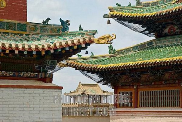 Mông Cổ: Ngôi Già lam Cổ tự Erdene Zuu tuyệt đẹp