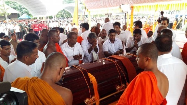 Chùm ảnh Quốc tang Đức Tăng thống hệ phái Maha Vihara Phật Giáo Sri Lanka