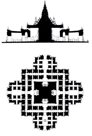 Myanmar: Chùm ảnh Ngôi Đại Già lam Cổ Tự Ananda tuyệt đẹp ở Thành phố Phật giáo Bagan