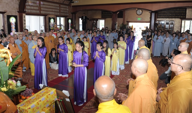 Mỹ: Đại lễ lạc thành chùa An lạc - San Jose