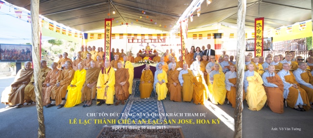 Mỹ: Đại lễ lạc thành chùa An lạc - San Jose