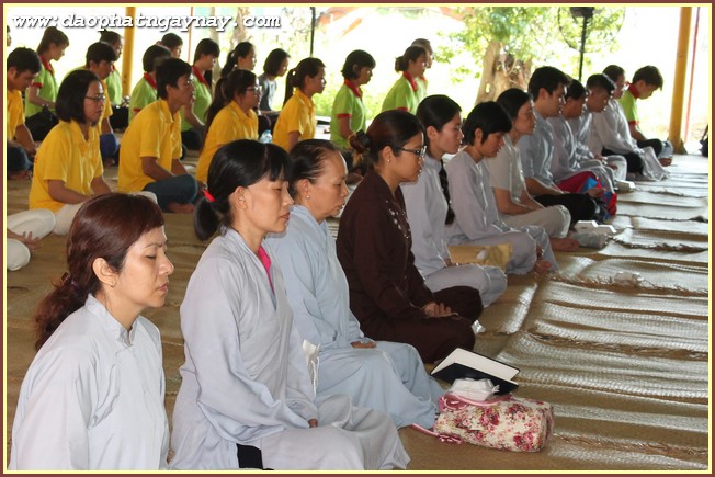 TP.Hồ Chí Minh: Khóa tu An Lạc Một Ngày tại học viện Phật giáo Việt Nam