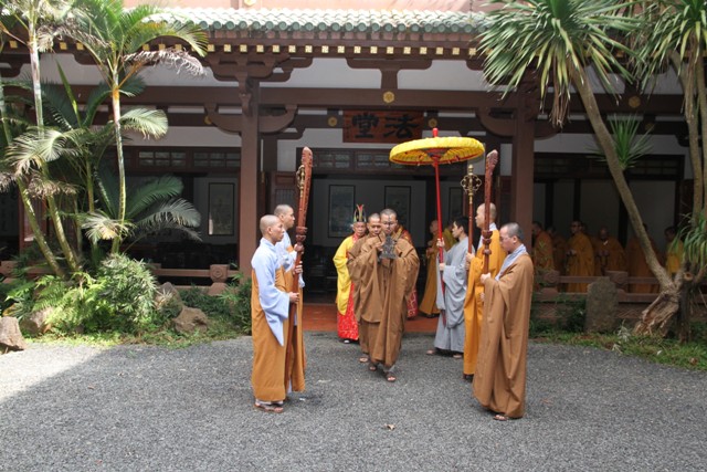 Đại Giới Đàn Cam Lộ Giác Ngộ: Lễ Yểm tâm An phụng đất, Niêm đàn sái tịnh tại chùa Minh Thành.