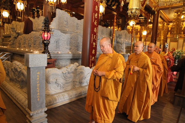 Đại Giới Đàn Cam Lộ Giác Ngộ: Lễ Yểm tâm An phụng đất, Niêm đàn sái tịnh tại chùa Minh Thành.