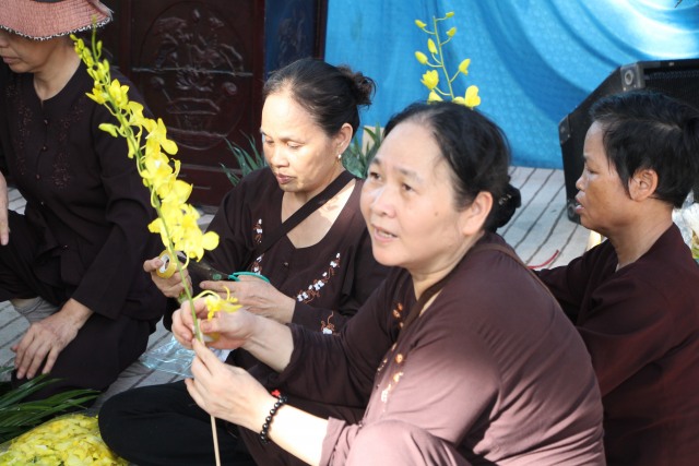 Thái Bình: Công tác chuẩn bị Đại lễ Vu Lan tại chùa Từ Xuyên