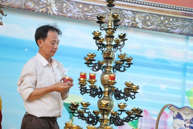 Thái Bình: Công tác chuẩn bị Đại lễ Vu Lan tại chùa Từ Xuyên