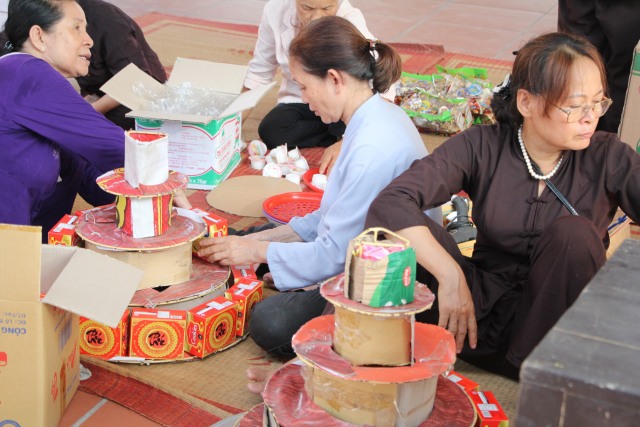 Thái Bình: Công tác chuẩn bị Đại lễ Vu Lan tại chùa Từ Xuyên