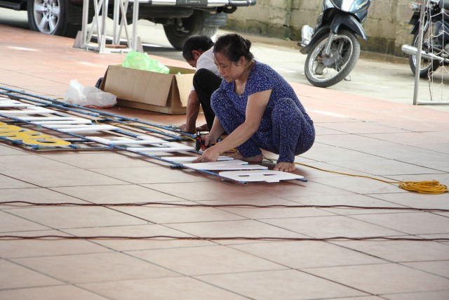 Thái Bình: Công tác chuẩn bị Đại lễ Vu Lan tại chùa Từ Xuyên