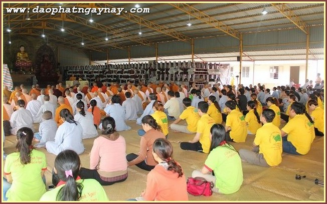 TP. HCM: Khóa Tu Một Ngày An Lạc tại Học Viện Phật Giáo Việt Nam tại TP. HCM 04-10-2015