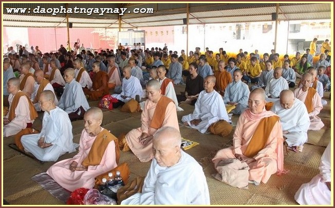 TP. HCM: Khóa Tu Một Ngày An Lạc tại Học Viện Phật Giáo Việt Nam tại TP. HCM 04-10-2015