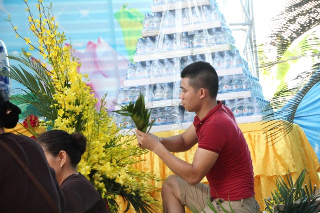 Thái Bình: Công tác chuẩn bị Đại lễ Vu Lan tại chùa Từ Xuyên