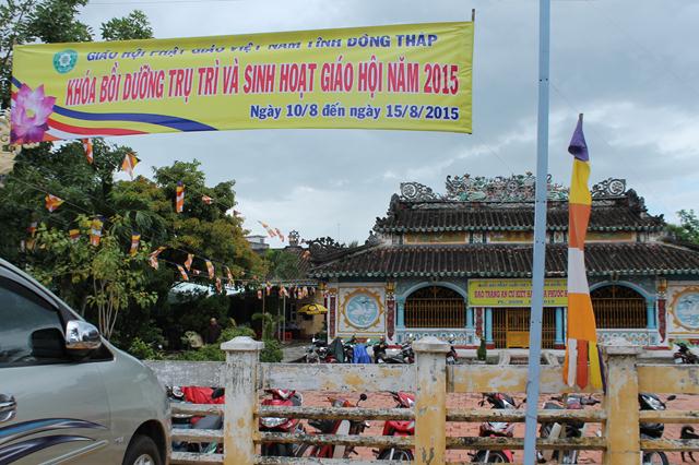 Đồng Tháp: Khai Giảng Khóa Bồi Dưỡng Trụ Trì và Sinh Hoạt Giáo Hội Năm 2015