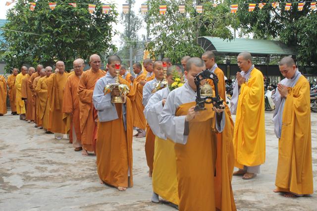 Đồng Tháp: Trường Trung Cấp Phật Học Khai Giảng