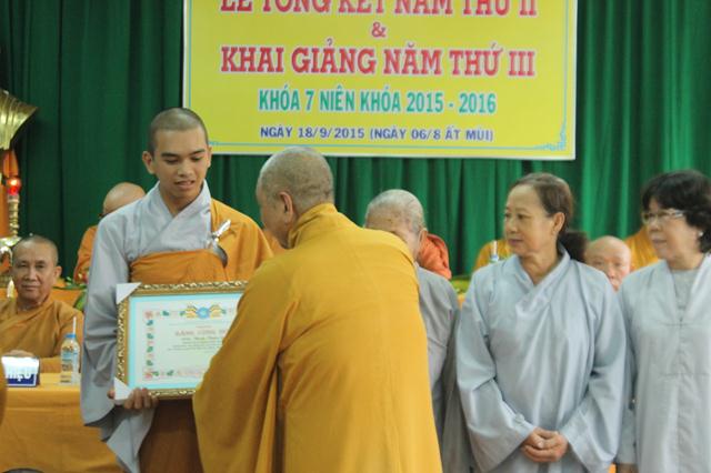 Đồng Tháp: Trường Trung Cấp Phật Học Khai Giảng