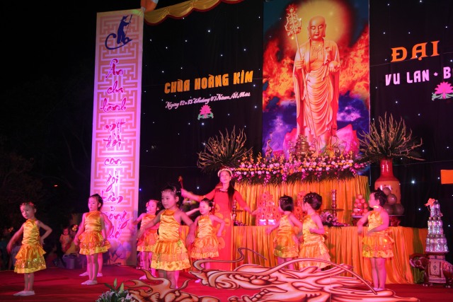 Thái Bình: Đại lễ Vu Lan tại chùa Hoàng Kim