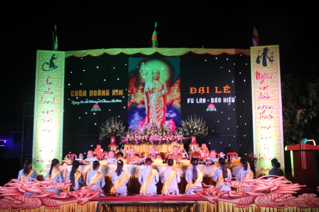 Thái Bình: Đại lễ Vu Lan tại chùa Hoàng Kim