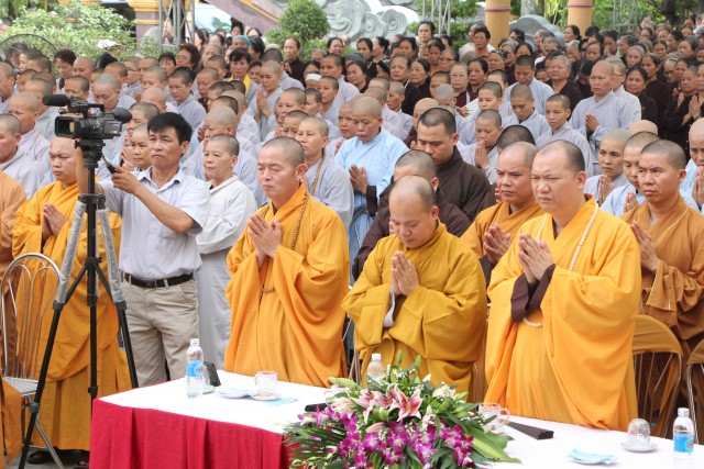 Thái Bình: HT.Thích Bảo Nghiêm thuyết giảng cho Tăng, Ni an cư trong tỉnh