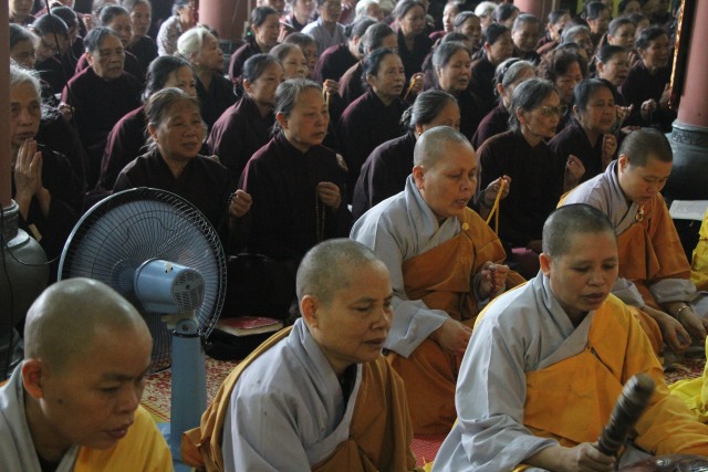 Thái Bình: Trường hạ Thánh Long tổ chức tạ pháp an cư kiết hạ