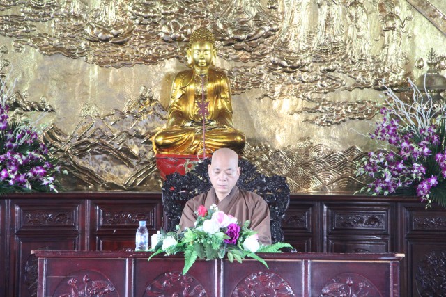 Thái Bình: Khóa tu niệm Phật một ngày tại chùa Từ Xuyên