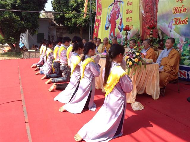 Thái Bình: Đại lễ Vu Lan tại chùa Phúc Minh