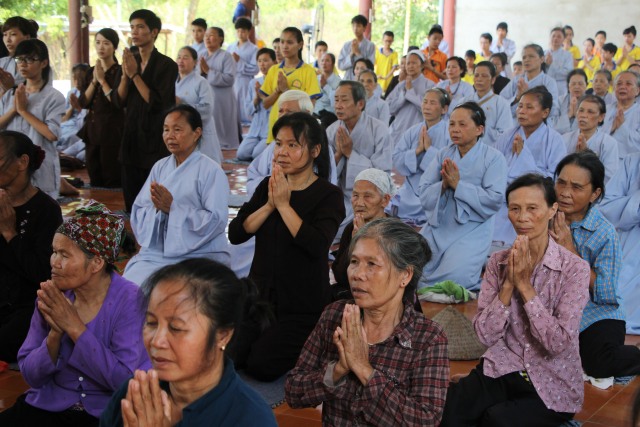 Thái Bình: Đại lễ Vu Lan tại chùa Phúc Minh