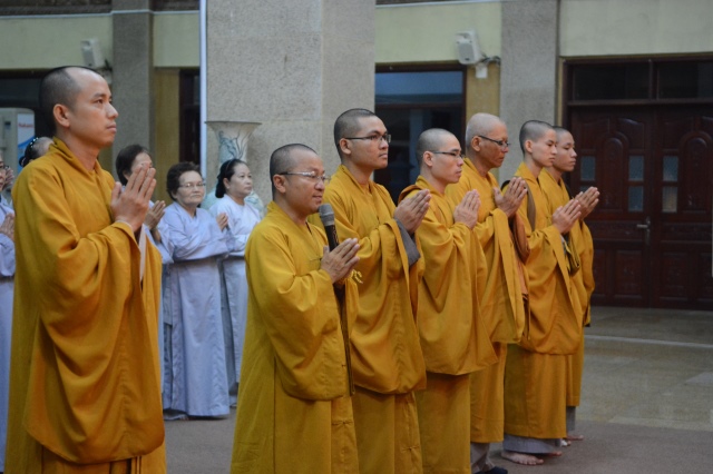 Chùa Giác Ngộ viếng tang lễ ĐLHT Thích Giác Nhiên