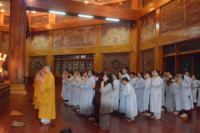 Chùa Giác Ngộ viếng tang lễ ĐLHT Thích Giác Nhiên
