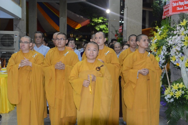 Chùa Giác Ngộ viếng tang lễ ĐLHT Thích Giác Nhiên
