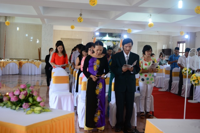 Ấm áp và ý nghĩa trong lễ hằng thuận tại chùa Giác Ngộ