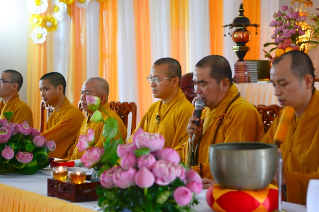 Ấm áp và ý nghĩa trong lễ hằng thuận tại chùa Giác Ngộ