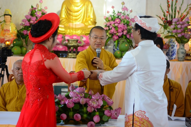 Ấm áp và ý nghĩa trong lễ hằng thuận tại chùa Giác Ngộ