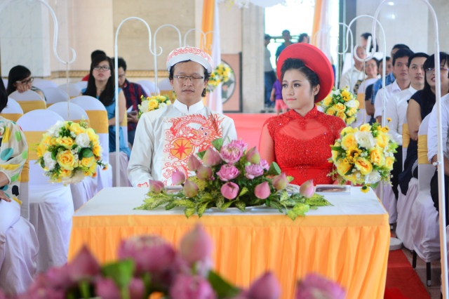 Ấm áp và ý nghĩa trong lễ hằng thuận tại chùa Giác Ngộ