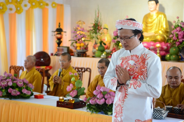Ấm áp và ý nghĩa trong lễ hằng thuận tại chùa Giác Ngộ